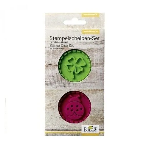 Keks Stempel Plätzchen Stempelscheiben Prägeset 