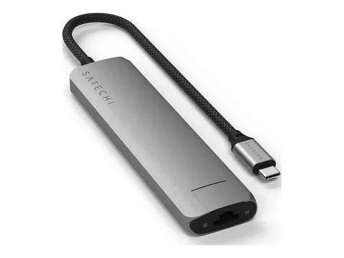 Satechi USB-C 7-in-1 Slim Multiport Adapter mit Ethernet von Satechi