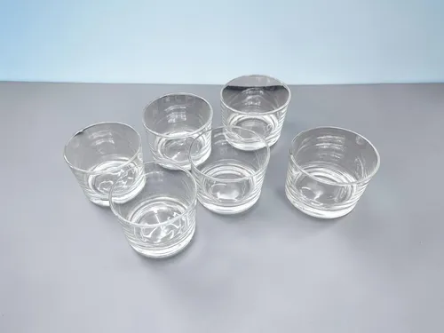 Teelichtgläser Set Kerzengläser Glas Transparent 6 STK 150 ml Tischdeko