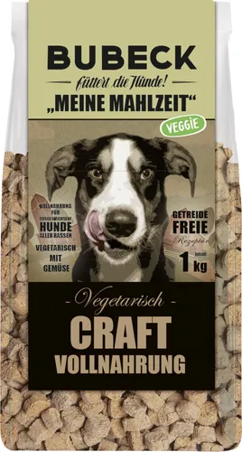Bubeck Meine Mahlzeit veggie Adult Hundefutter gebacken 1 kg