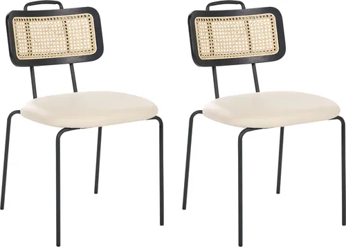 BELIANI Esszimmerstuhl 2er Set