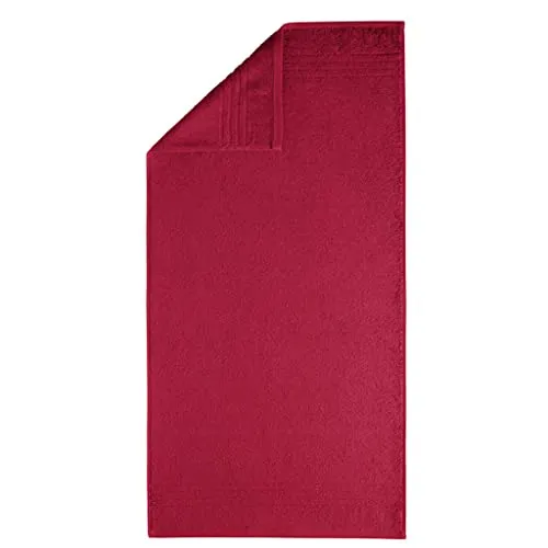 Egeria 28001 Madison Duschtuch, Baumwolle, paprika red, Größe 70 x 140 cm