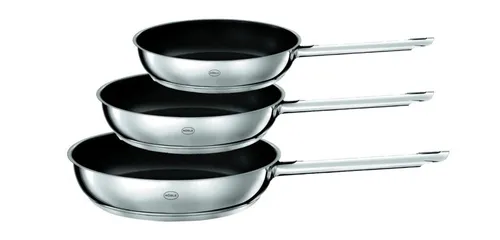 Produktbild Rösle 3-teiliges Pfannen Set Induktion mit Premium Antihaftversiegelung