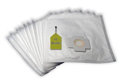 eVendix Staubsaugerbeutel Z 110, 10 Stück - 10 hochwertige 4-lagige Microvlies Staubsaugerbeutel, kompatibel mit SWIRL Z 110. Für maximale Staubaufnahme und hygienische Luftqualität im Haushalt.