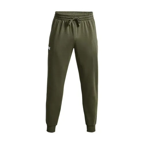 Under Armour Khaki Sweathose für Herren - Größe XL - Herren Plussize Sweathose von Under Armour in Khaki, ideal für Komfort und Freizeit. Elastischer Bund und Bündchen für perfekten Sitz.