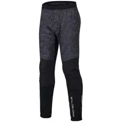 Protective Funktionshose ''P-Hot'' in Grau/Schwarz, Größe M - Funktionsunterwäsche für Herren - wärmeisolierend, atmungsaktiv und windabweisend, ideal für Outdoor-Aktivitäten.