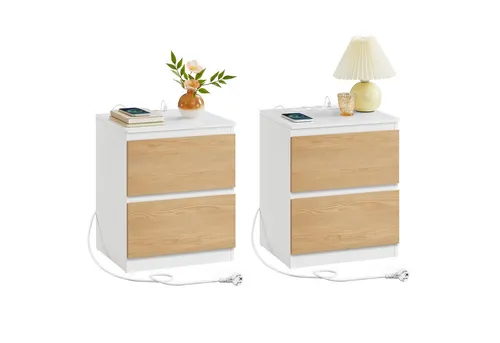 Nachttische Braun von VASAGLE