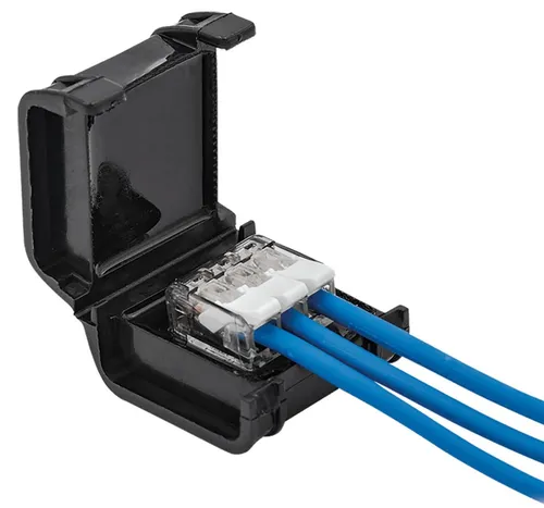 Heidemann Iso Flex Gelbox mit 3 Verbindungsklemmen Gel-gefüllt