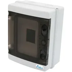 ARLI Sicherungskasten IP65 Aufputz 5 Module Verteilerkasten Feuchtraumverteiler