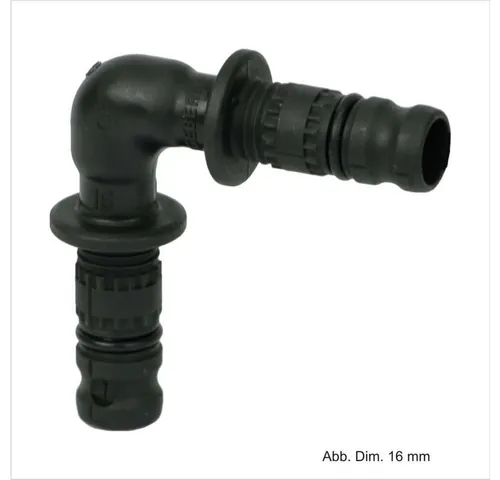 GEBERIT Wasserrohr Geberit Mepla Winkel 90 Grd. (PVDF) 50 mm - Wasserrohre: Ideal für Trinkwasserleitungen und Heizungsanwendungen, bietet dauerhafte Dichtheit durch innovative Pressverbindungstechnologie.