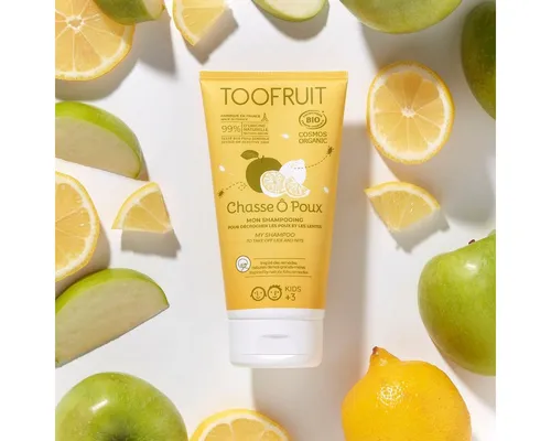 TOOFRUIT Tagescreme Anti-Läuse Haarshampoo Apfel - Zitrone