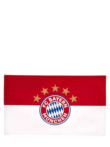 FC Bayern München Hissfahne in rot von FC Bayern München