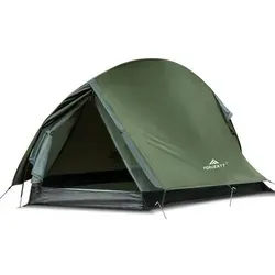 Ultraleichtes 1-Personen Zelt Dunkelgrün für Abenteuer - Entdecke das ultraleichte 1-Personen Zelt in Dunkelgrün. Mit einem Packmaß von nur 44x18x18 cm und einem Gewicht von 2,2 kg ist es der ideale Begleiter für Trekking, Festivals und spontane Ausflüge. Schneller Aufbau in nur 3 Minuten!