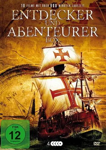 ENTDECKER UND ABENTEURER BOX - 4 DVD NEU OVP