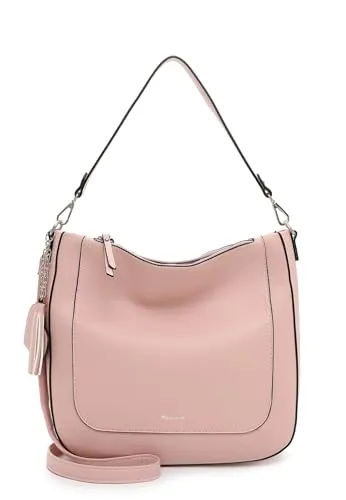 Tamaris Beutel TAS Aurelia 32963 Damen Handtaschen Uni rose 650 - Damen-Henkeltaschen mit stufenlos verstellbarem Schulterriemen für flexibles Tragen und modischem Design. Ideal für den Alltag und perfekt organisiert.