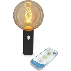 LED Außenleuchte mit Akku und Fernbedienung, dimmbar - Wetterfeste Pendelleuchte für Garten und Terrasse, mit warmweißem Licht (2200 K) und dimmbarer Funktion für stimmungsvolle Beleuchtung.