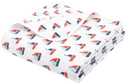 Babydecke, ZOLLNER, 120 x 120 cm, 100% Baumwolle