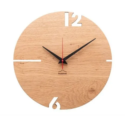 Huamet® Holz Wanduhr 