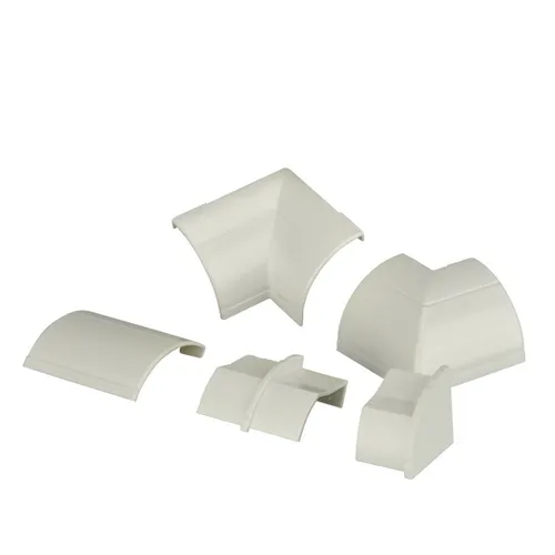 D-Line Design Kabelkanal Zubehör-Set 22x22mm weiß, 9-teilig von D-Line Design