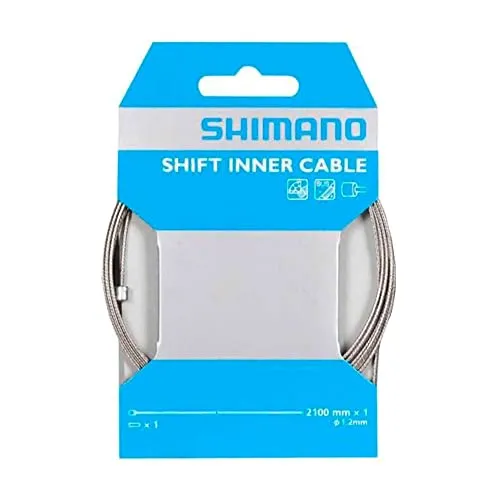 Shimano Schaltzug 1,2mm x 2100mm verzinkt, Y60098070 von Shimano