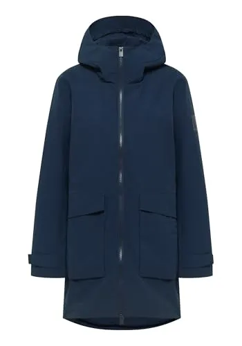 Elbsand Juoni Damen Parka - Funktionsjacke mit 8000 mm Wassersäule, winddicht und regenfest, ideal für Outdoor-Aktivitäten bei jedem Wetter.