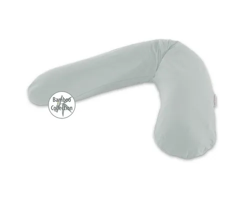 Theraline Stillkissen 190cm inkl. Bezug Grau - Stillkissen für Mütter, 190cm lang, bietet optimalen Komfort beim Stillen und Schlafen, ideal für eine entspannte Stillzeit.