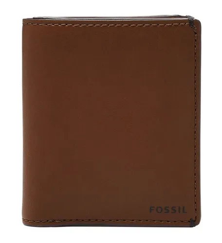 Fossil Logan Geldbörse für Frauen - Damen-Geldbörsen aus veganem Kaktusmaterial mit Bifold-Design, ideal für umweltbewusste Frauen. Praktische Innenausstattung mit Fächern für Scheine und Karten.
