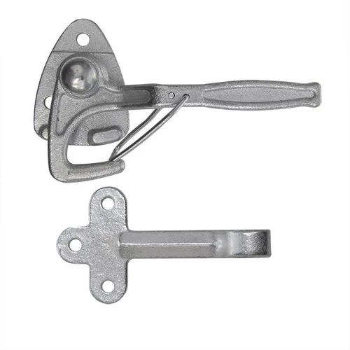 Ladebordwandhaken Nr.0 rechts 140mm mit Einfall-Öse