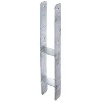 Alberts H-Pfostenträger 81 x 300 / 600 x 60 mm Feuerverzinkt