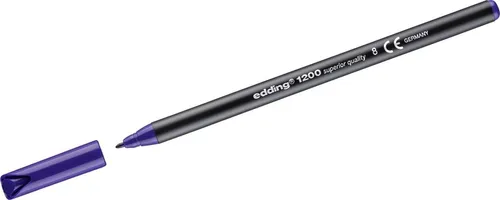 edding Tintenfeinschreiber Fasermaler edding 1200 colourpen 1mm violett (10 Stück)