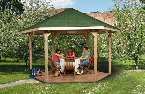 Weka Pavillon 656 Gr.2 399 cm x 461 cm von Weka