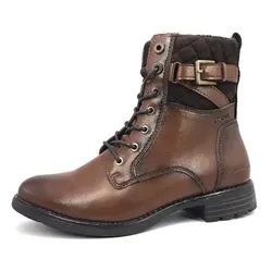 TOM TAILOR Stiefel Schnürstiefelette braun 39 EU