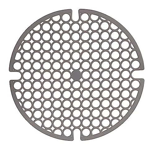 Kinvara SPÜLBECKEN Einlage Ø29cm rund Spülbeckenmatte Spülbeckeneinlage Spülmatte Spülmatte Abtropfmatte Matte 4-Varianten 30 (Grau)