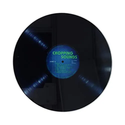 Schneidebrett Schallplatte Vinyl Brett in blau von Gadget Master