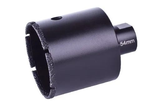Wolfcraft Diamant-Lochsäge 35 mm für Winkelschleifer - Bohrkronen für präzise und saubere Löcher, ideal für Fliesen und harte Materialien mit einem Durchmesser von 35 mm.