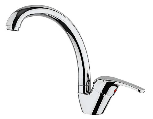 First f-2811/01J Spültisch Spülbecken 45 Grad Kesselform, Chrom