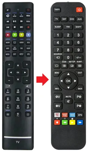 Fernbedienung geeignet für MEDION RC1244