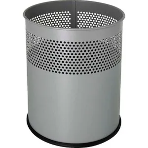 helit Papierkorb 15,0 l grau von helit