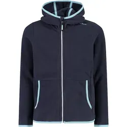 CMP Kinder Hoodie Jacke (Größe 152, blau) - Funktionsjacken, super vielseitige Fleecejacke aus Arctic Fleece in mittlerer Dicke - ideal für aktive Mädels.