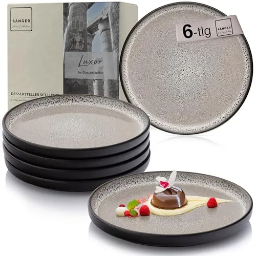 SÄNGER Luxor Dessertteller Set 6-teilig in beige von Sänger