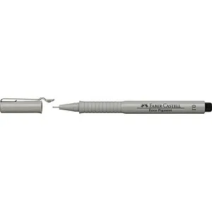 FABER-CASTELL 166199 - Tintenschreiber Ecco Pigment, 0.1 mm, schwarz