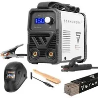 STAHLWERK ARC 160 MD Inverterschweißgerät – Vollausstattung mit 160 A