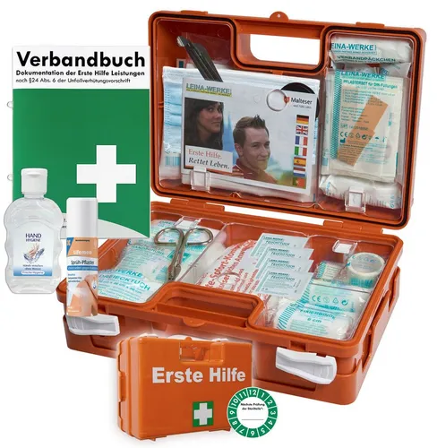 WM-Teamsport Erste-Hilfe-Koffer Erste-Hilfe-Koffer M1 nach DIN/ EN 13157 + Sprühpflaster