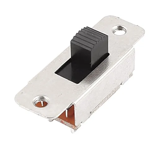sourcing map Mini Schiebeschalter DPDT 6 Pin 2 Pos 250VAC 3A/125VAC 6A | Ein/Ein 6 Stifte 2 Positionen