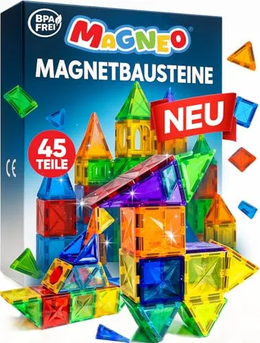 Magnetische Bausteine (45-teilig)