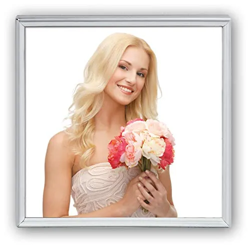 ZEP S.r.l. Silver Frame Versilberter Bilderrahmen, Silber, Für Bildformat 5 x 8 cm