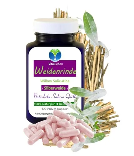 WEIDENRINDE 120 Kapseln Silberweide 
