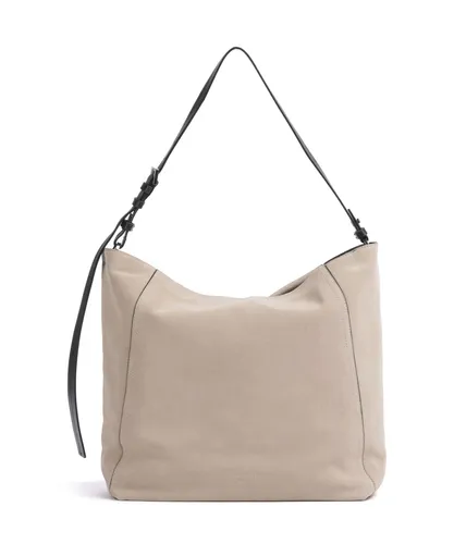 Liebeskind Chudy Suede L Beuteltasche beige 2152413-4180 - Damen-Schultertaschen aus feinem Kalbsleder, stilvoll und vielseitig für jeden Anlass