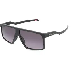Oakley Helux Matte Black Prizm Grey Gradient - Sportbrillen für Gamer, mit Prizm Gaming 2.0 Lens Technology zur Reduzierung von blauem Licht für verbesserten Komfort und längeres Spielen.