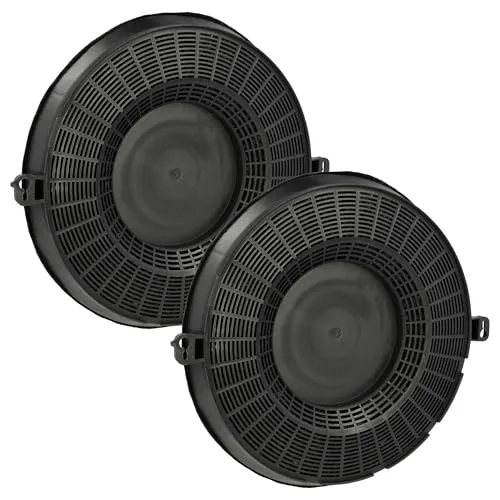 vhbw 2X Aktivkohlefilter kompatibel mit Bauknecht DF5560/1IN, DF5560/1IN. 1WS, DF5560/1WS, DF5560IN, DF5560WS, DF5563IN Dunstabzugshaube